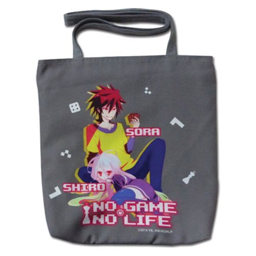 No Game No Life Sora and Shiro Tote Bag